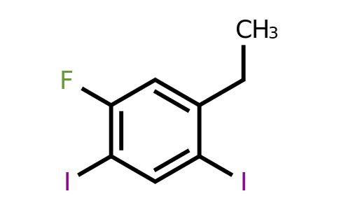 1806305-29-2 | 1,5-Diiodo-2-ethyl-4-fluorobenzene