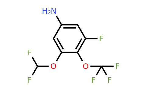 1806305-33-8 | 3-Difluoromethoxy-5-fluoro-4-(trifluoromethoxy)aniline