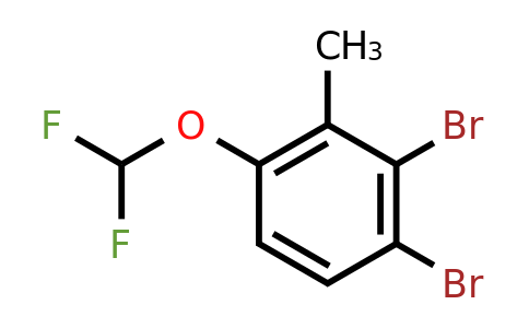 1806305-36-1 | 2,3-Dibromo-6-(difluoromethoxy)toluene