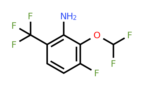 1806305-46-3 | 2-Difluoromethoxy-3-fluoro-6-(trifluoromethyl)aniline