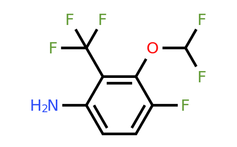 1806305-55-4 | 3-Difluoromethoxy-4-fluoro-2-(trifluoromethyl)aniline