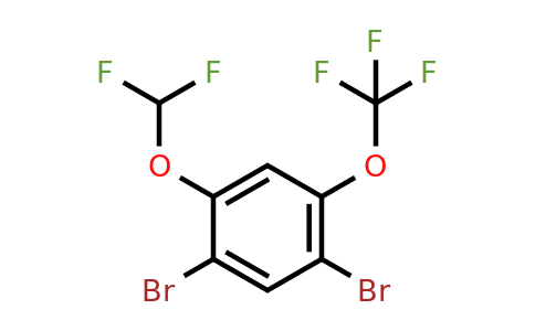1806305-59-8 | 1,5-Dibromo-2-difluoromethoxy-4-(trifluoromethoxy)benzene