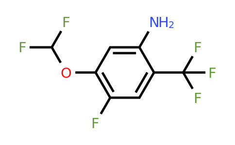 1806305-63-4 | 5-Difluoromethoxy-4-fluoro-2-(trifluoromethyl)aniline