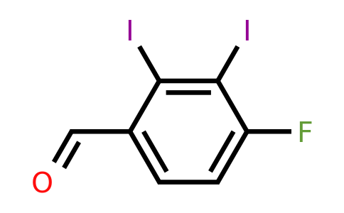 1806305-76-9 | 2,3-Diiodo-4-fluorobenzaldehyde
