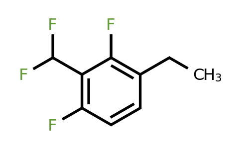 1806305-79-2 | 2,6-Difluoro-3-ethylbenzodifluoride