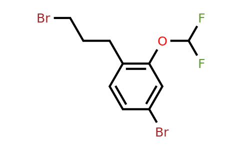 1806305-80-5 | 5-Bromo-2-(3-bromopropyl)(difluoromethoxy)benzene