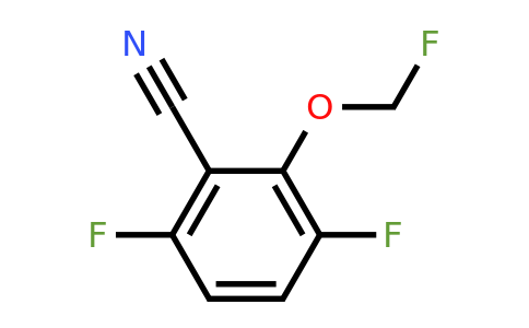 1806305-92-9 | 3,6-Difluoro-2-(fluoromethoxy)benzonitrile