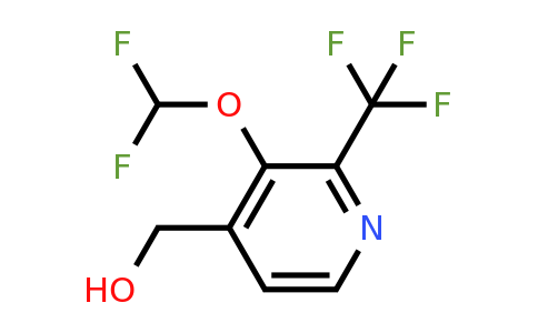 3-Difluoromethoxy-2-(trifluoromethyl)pyridine-4-methanol
