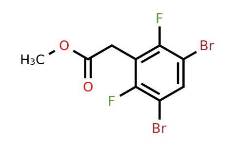 1806306-13-7 | Methyl 3,5-dibromo-2,6-difluorophenylacetate