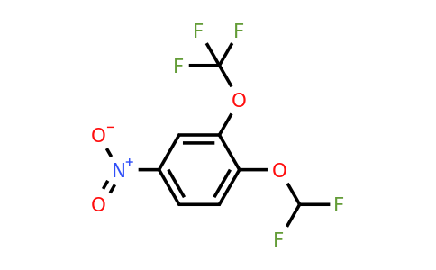 1806306-15-9 | 1-Difluoromethoxy-4-nitro-2-(trifluoromethoxy)benzene