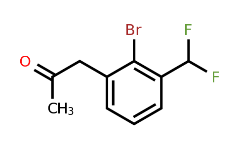 1806306-25-1 | 1-(2-Bromo-3-(difluoromethyl)phenyl)propan-2-one