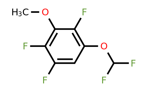 1806306-34-2 | 3-Difluoromethoxy-2,5,6-trifluoroanisole