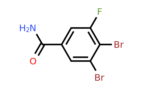 1806306-35-3 | 3,4-Dibromo-5-fluorobenzamide