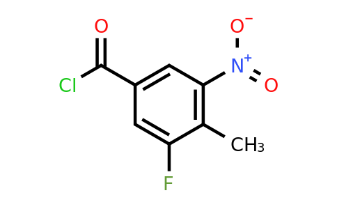 1806306-44-4 | 3-Fluoro-4-methyl-5-nitrobenzoyl chloride