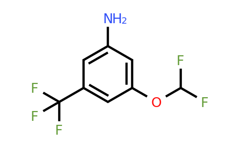 1806306-45-5 | 3-Difluoromethoxy-5-(trifluoromethyl)aniline