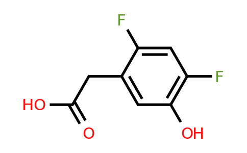 1806306-56-8 | 2,4-Difluoro-5-hydroxyphenylacetic acid