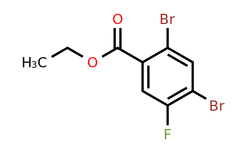 1806306-59-1 | Ethyl 2,4-dibromo-5-fluorobenzoate