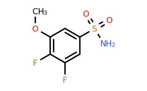 1806306-88-6 | 3,4-Difluoro-5-methoxybenzenesulfonamide