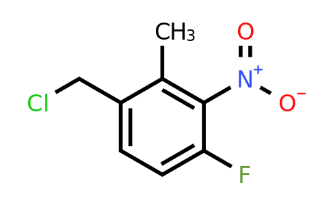 1806307-00-5 | 4-Fluoro-2-methyl-3-nitrobenzyl chloride