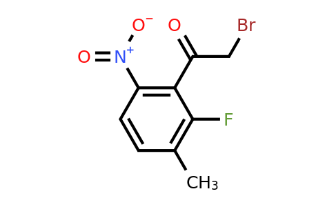 1806307-20-9 | 2'-Fluoro-3'-methyl-6'-nitrophenacyl bromide