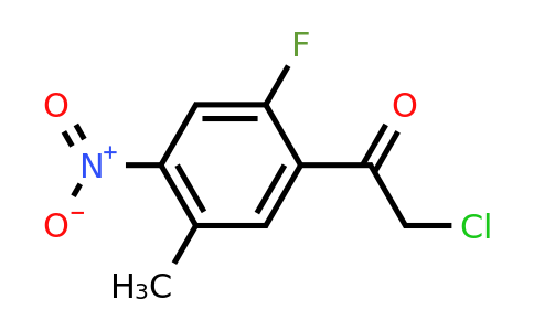 1806307-28-7 | 2'-Fluoro-5'-methyl-4'-nitrophenacyl chloride