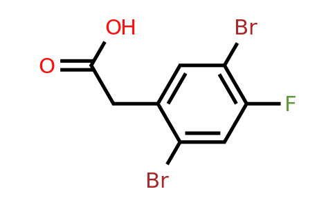 1806307-38-9 | 2,5-Dibromo-4-fluorophenylacetic acid