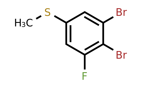 1806307-64-1 | 3,4-Dibromo-5-fluorothioanisole