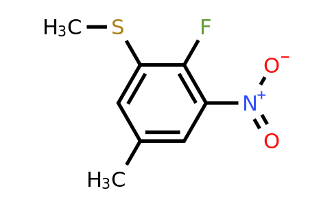 1806308-17-7 | 2-Fluoro-5-methyl-3-nitrothioanisole