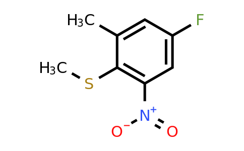 1806308-23-5 | 4-Fluoro-2-methyl-6-nitrothioanisole