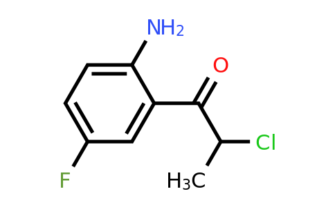 1806309-20-5 | 1-(2-Amino-5-fluorophenyl)-2-chloropropan-1-one