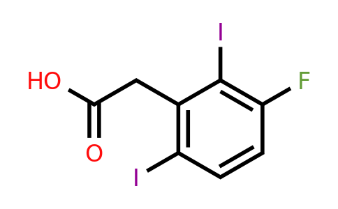 1806309-24-9 | 2,6-Diiodo-3-fluorophenylacetic acid