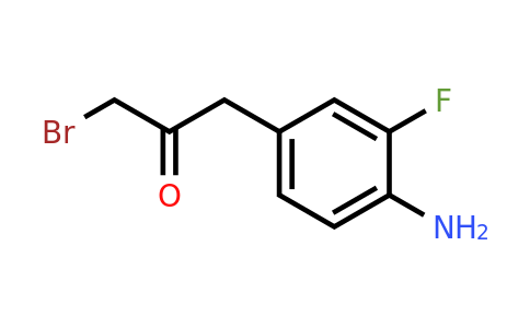 1806309-54-5 | 1-(4-Amino-3-fluorophenyl)-3-bromopropan-2-one