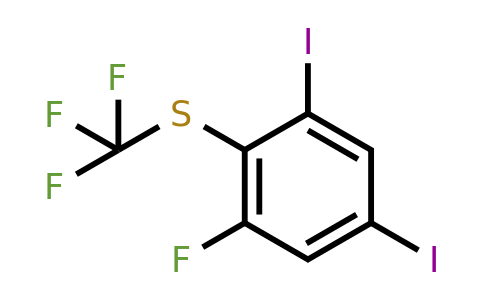 1806309-69-2 | 1,5-Diiodo-3-fluoro-2-(trifluoromethylthio)benzene