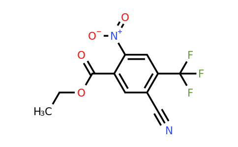 1806310-51-9 | Ethyl 5-cyano-2-nitro-4-(trifluoromethyl)benzoate