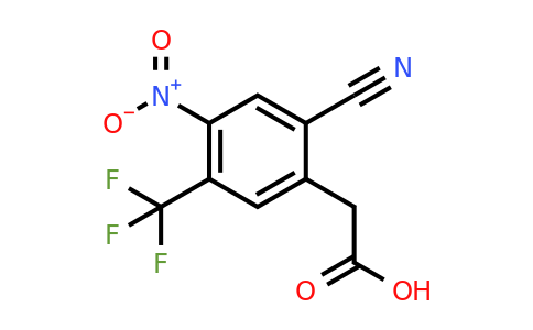 1806310-57-5 | 2-Cyano-4-nitro-5-(trifluoromethyl)phenylacetic acid