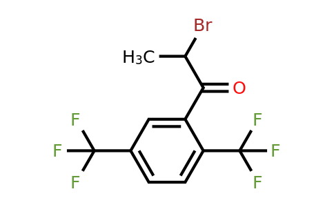 1806310-61-1 | 1-(2,5-Bis(trifluoromethyl)phenyl)-2-bromopropan-1-one