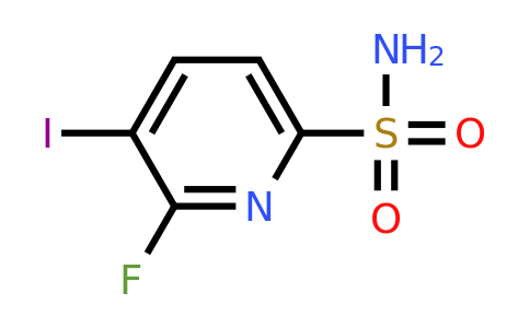 2-Fluoro-3-iodopyridine-6-sulfonamide