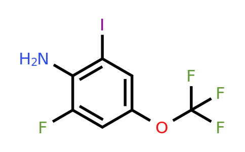 1806310-93-9 | 2-Fluoro-6-iodo-4-(trifluoromethoxy)aniline