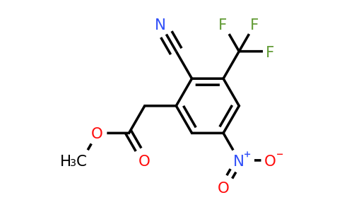 1806311-00-1 | Methyl 2-cyano-5-nitro-3-(trifluoromethyl)phenylacetate