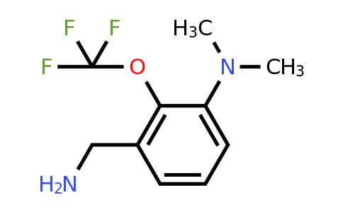 1806311-43-2 | 3-Dimethylamino-2-(trifluoromethoxy)benzylamine