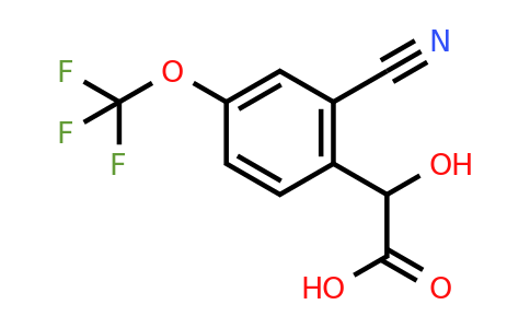 1806312-25-3 | 2-Cyano-4-(trifluoromethoxy)mandelic acid