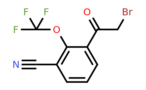 1806312-34-4 | 3'-Cyano-2'-(trifluoromethoxy)phenacyl bromide