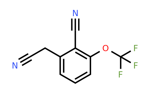 1806312-60-6 | 2-Cyano-3-(trifluoromethoxy)phenylacetonitrile