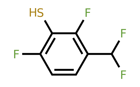 1806312-80-0 | 2,6-Difluoro-3-(difluoromethyl)thiophenol