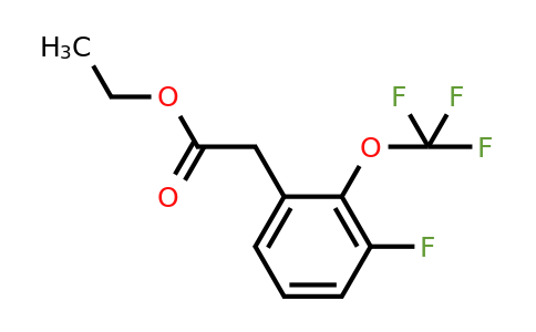 1806313-32-5 | Ethyl 3-fluoro-2-(trifluoromethoxy)phenylacetate