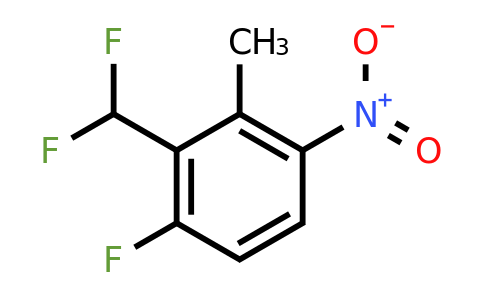 1806313-58-5 | 6-Fluoro-2-methyl-3-nitrobenzodifluoride