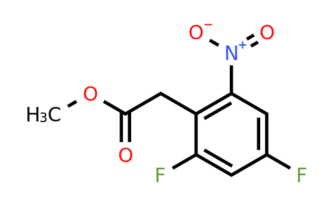 1806313-82-5 | Methyl 2,4-difluoro-6-nitrophenylacetate
