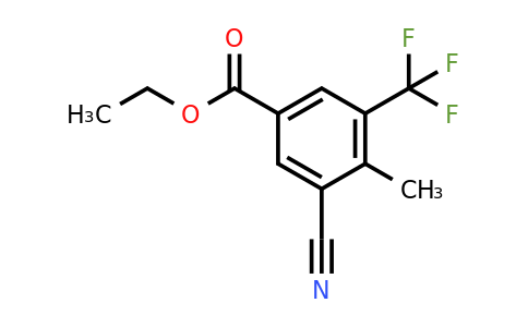1806313-85-8 | Ethyl 3-cyano-4-methyl-5-(trifluoromethyl)benzoate