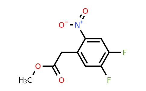1806313-89-2 | Methyl 2-(4,5-difluoro-2-nitrophenyl)acetate