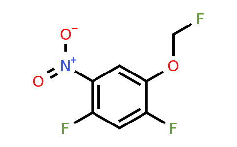 1806313-90-5 | 1,5-Difluoro-2-fluoromethoxy-4-nitrobenzene